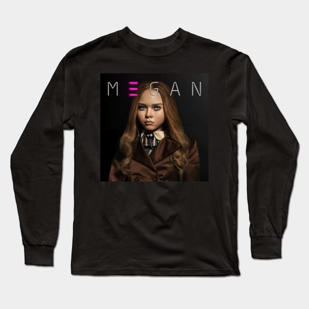 M3GAN | Dead in The Eyes Long Sleeve T-Shirt by akastardust